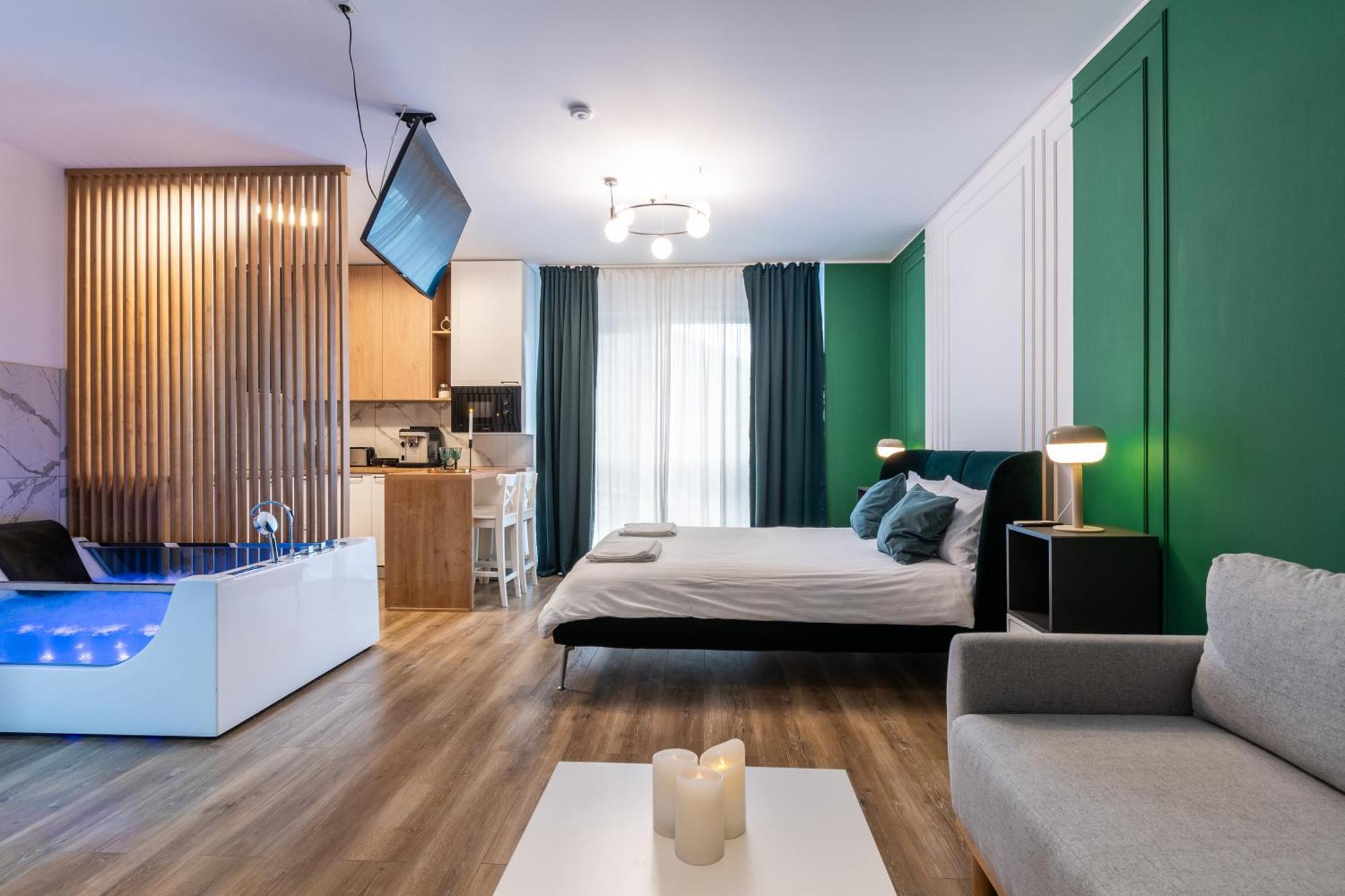 Jacuzzi Urban Heaven Studio Sinaia Exterior foto